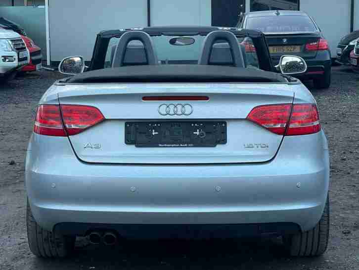 * 58 2009 AUDI A3 CABRIOLET CONVERTIBLE 1.9 TDi + 88K MILES + 8 SERVICES *
