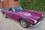 0 TRIUMPH TR6 2.5 PI CONVERTIBLE PETROL
