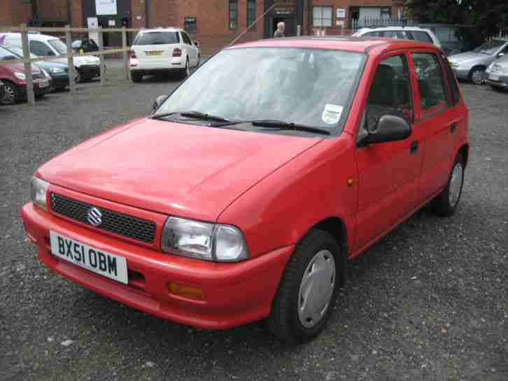 01/51 SUZUKI ALTO 1.0 GL in RED **NO RESERVE**