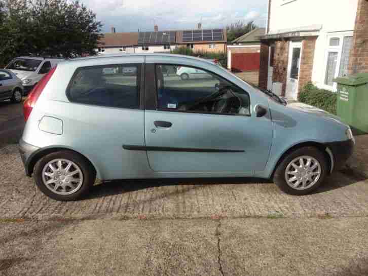 01 plate fiat ponto 1200cc mot march very cleen car low miles