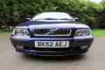 02 52 S40 1.8i Sport Long MOT Low