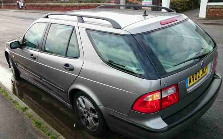02 SAAB 95 VECTOR ESTATE 2.3 TURBO, 2 OWNERS, GENUINE 102K, SUPERB ENGINE & GEAR