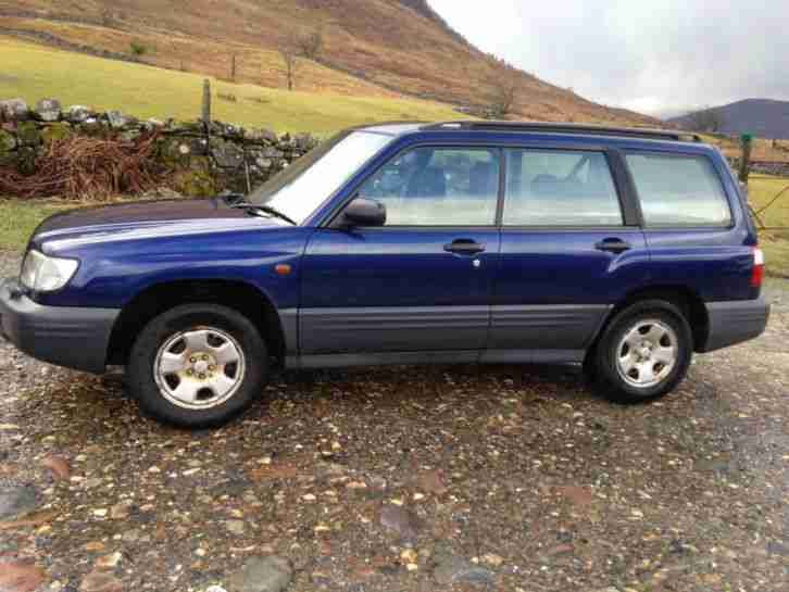 02 FORESTER 2.0L MANUAL BLUE