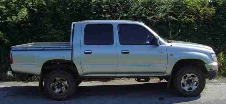 02 TOYOTA HILUX 2.5 D4D EX DOUBLECAB PICKUP 86k, TBAR**NO VAT**