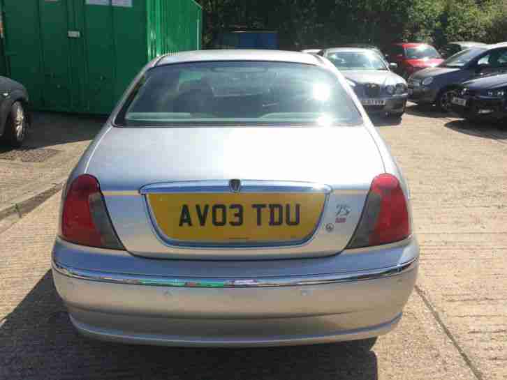 03/03 ROVER 75 1.8 CONNOISSEUR-Nice miles-April MOT-Head Gasket etc done