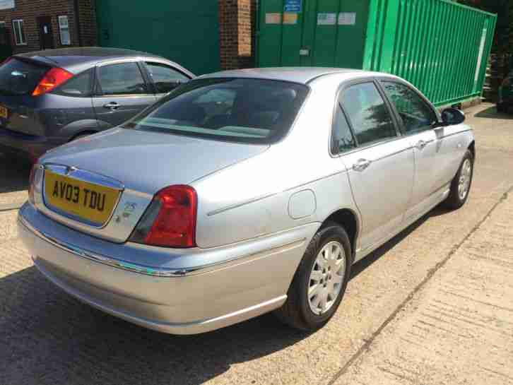03/03 ROVER 75 1.8 CONNOISSEUR-Nice miles-April MOT-Head Gasket etc done