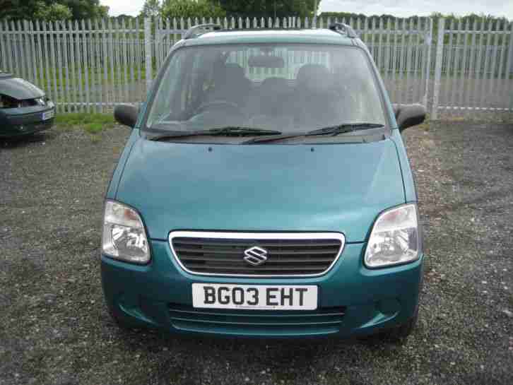 03/03 SUZUKI WAGON R+ 1.3 GL in MET GREEN ** ONLY £695**