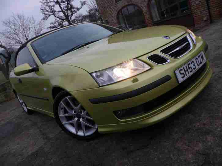 03 53reg SAAB 9 3 AERO TURBO+210 BHP+2 FORMER KEEPERS+FULL MOT!+55000 MILES+L@@K