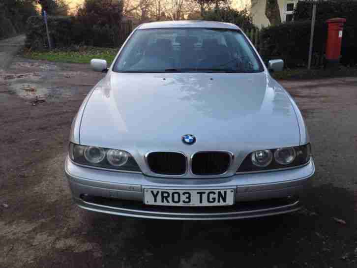 03 BMW 525d 2.5TD SE, FULL SERVICE HISTORY, LEATHER, LONG MOT!