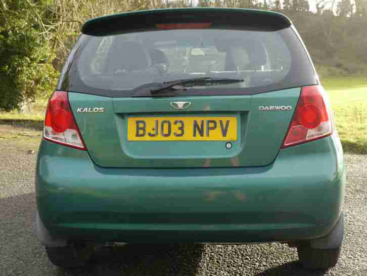 03 DAEWOO KALOS 1.4 SX 51577 MILES 1 OWNER