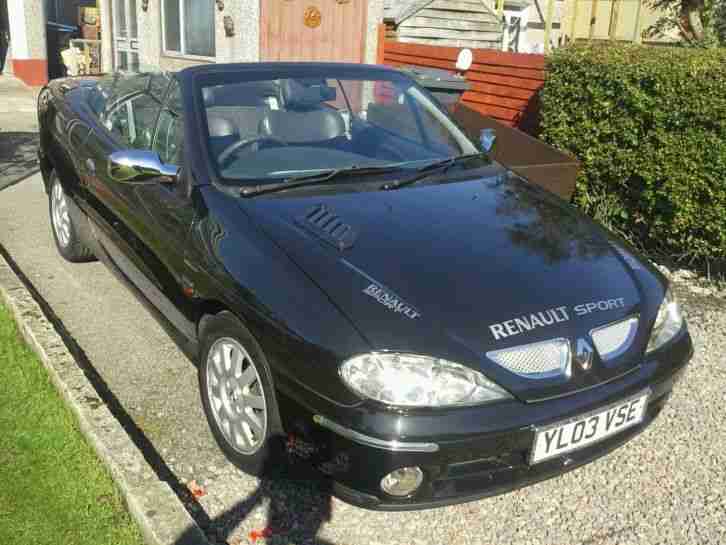 03 Renault megane convertable