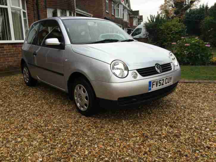 03 VOLKSWAGEN LUPO 1.0 E SILVER MET IN IMACULATE COND CHEAPEST TO TAX +INSURE