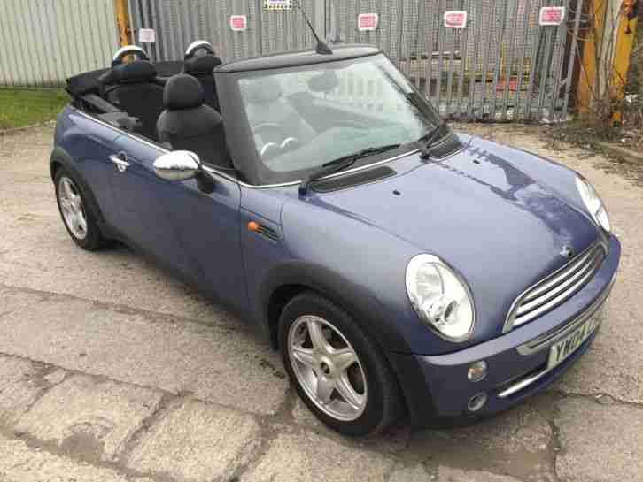 04 04 MINI ONE CABRIOLET 1.6 2DR SERV HISTORY 6 MONTHS WARRANTY & BREAKDOWN