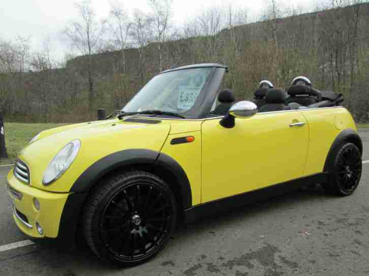 04 54 ONE CONVERTIBLE 1.6 IN YELLOW WITH