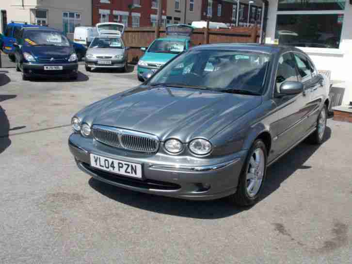 04 Jaguar X-TYPE 2.0 V6 SE,FULL SERVICE HISTORY,AIR CON,FULL LEATHER,94K