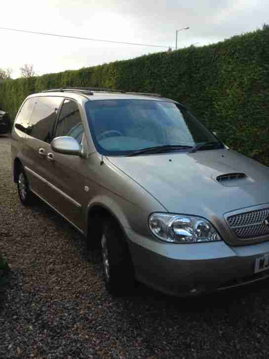 04 SEDONA ES 2.9 MERC DIESEL 7 SEAT BEIGE