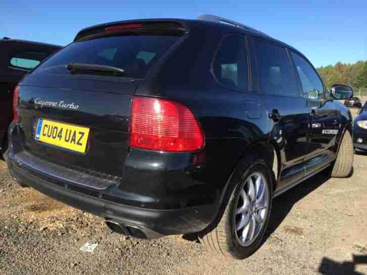 04 PORSCHE CAYENNE 4.5 TURBO TIPTRONIC - 5SRVC, NAV, LEATHER ***EML LIGHT ON***