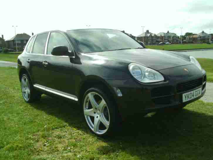 04 Porsche Cayenne 3.2 TIPTRONIC S AUTOMATIC FULL BLACK LEATHER PRIVACY GLASS EM