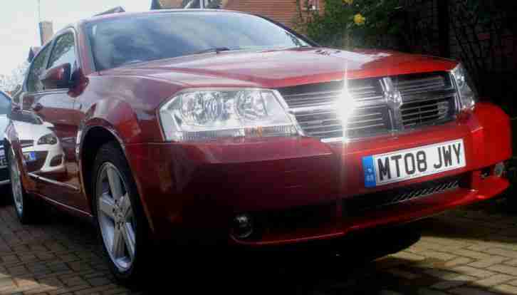 05/2008 DODGE (USA) AVENGER SXT INFERNO RED 2.0 PETROL MANUAL