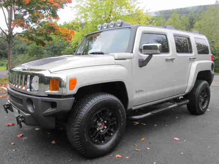 05 55 HUMMER H3 3.5 AUTO SUV IN MET GREY WITH ONLY 54,000 MILES