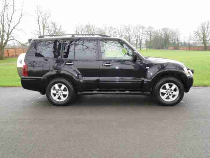 05 55 ( LOW TAX) FACELIFTED MITSUBISHI SHOGUN 3.2 DID ELEGANCE AUTO BLACK ###