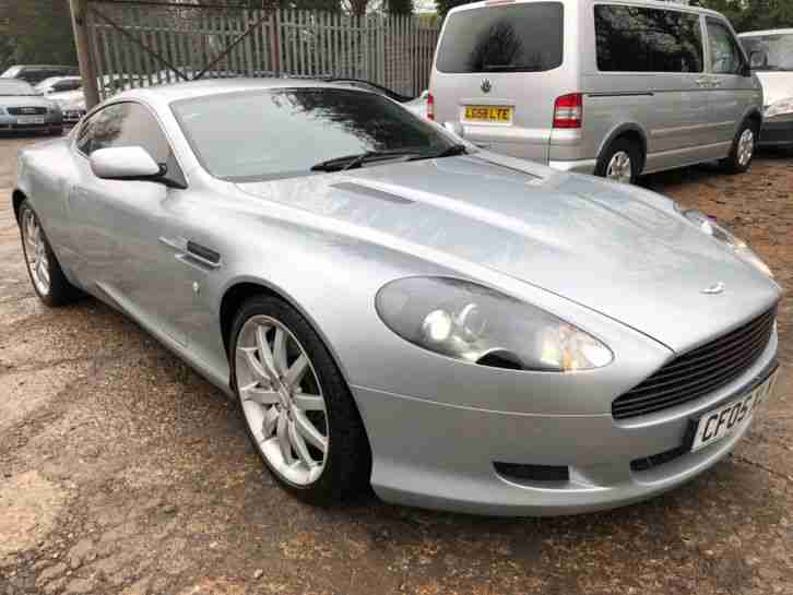 05 ASTON MARTIN DB9 5.9 V12 COUPE STUNNING LEATHER, SATNAV, 11 MAIN SERVICES