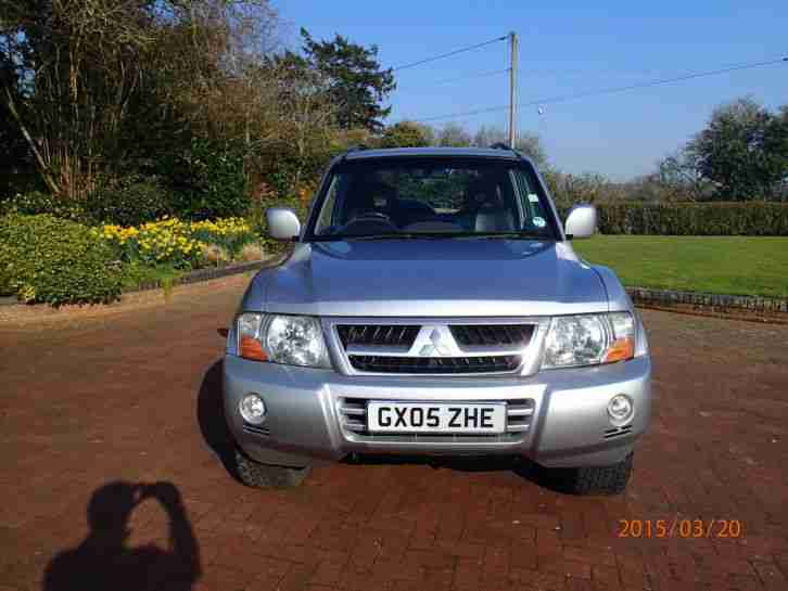 05 MITSUBISHI SHOGUN ELEGANCE 4WORK 4x4 3.2l Diesel FSH Auto 153K
