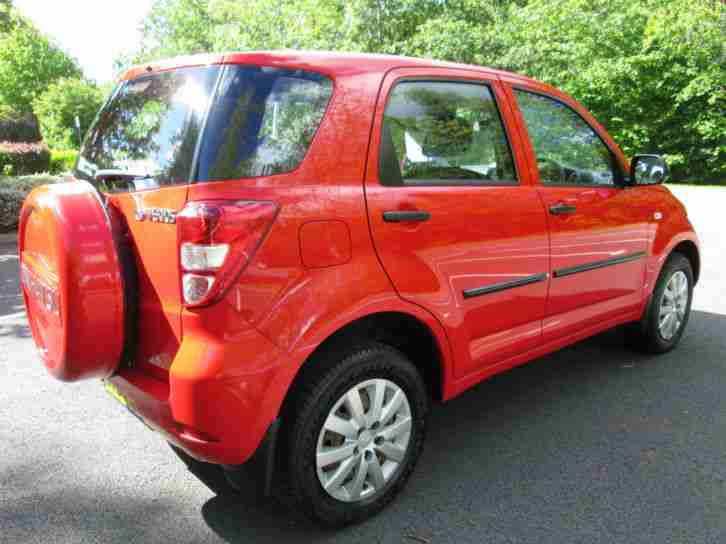 06/56 DAIHATSU TERIOS 1.5S 5DR NEW SHAPE IN RED