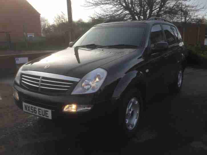 06/56 Ssangyong Rexton 2.7TD RX 270 SX Only 72,000 Miles 1/11/17 MOT
