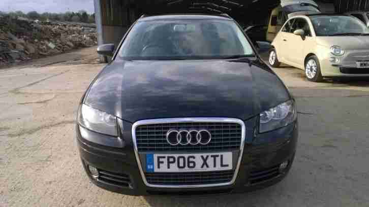 06 AUDI A3 SPORTBACK 2.0 TDI, FSH, CAMBELT & WATER PUMP CHANGED, DIESEL SPORT