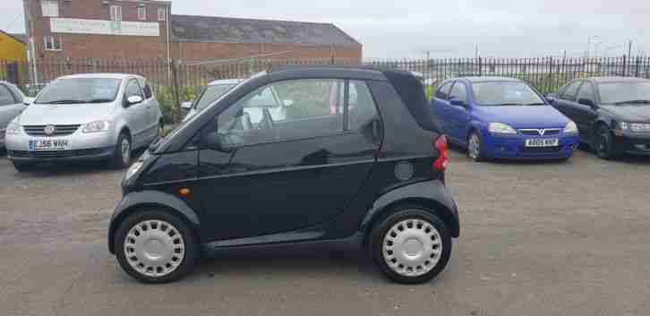 06 Smart Smart 0.7 Fortwo Pure CONVERTIBLE BLACK