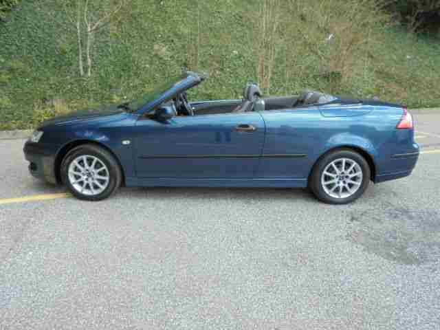(07) 2007 Saab 9-3 1.8t Linear Convertible Power Hood 150 BHP £95 is a Deposit