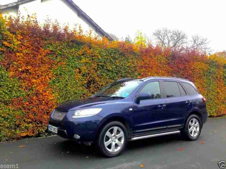 Hyundai SANTA. Hyundai car from United Kingdom