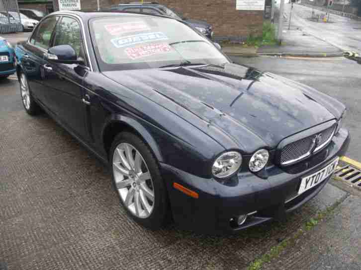 07 JAGUAR XJ SERIES 2.7TD AUTO EXECUTIVE,METALLIC BLUE,LOW MILEAGE,FULL HISTORY