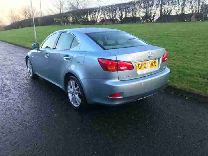 07-Lexus IS 220d 2.2TD Multimedia Sport 108000 miles with FSH STUNNING CAR