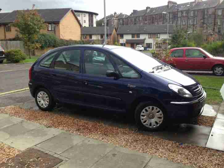 07 PLATE CITROEN XSARA PICASSO DESIRE 16V