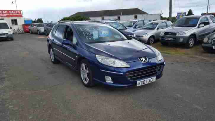 07 Peugeot 407 SW 2.0HDi 136 ( RT4 MMS ) auto 2007MY GT FULLY LOADED