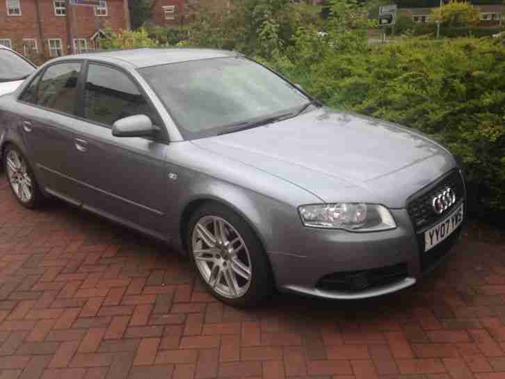 07 Plate A4 S Line 2.0TDI Special