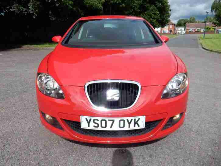 07 REG SEAT LEON 1.6 SPORT HATCHBACK IN STUNNING CONDITION