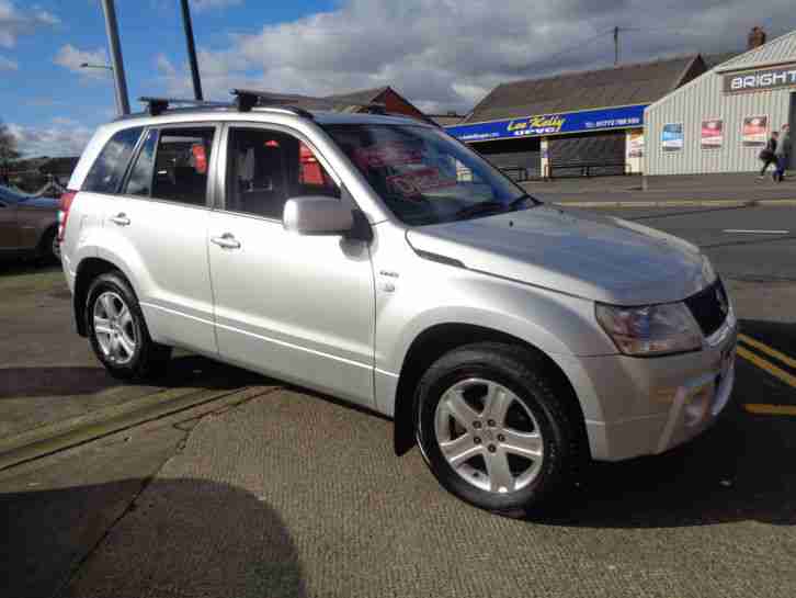 07 SUZUKI GRAND VITARA 1.9 DDiS DIESEL 4X4 IN SILVER WITH FULL SERVICE HISTORY