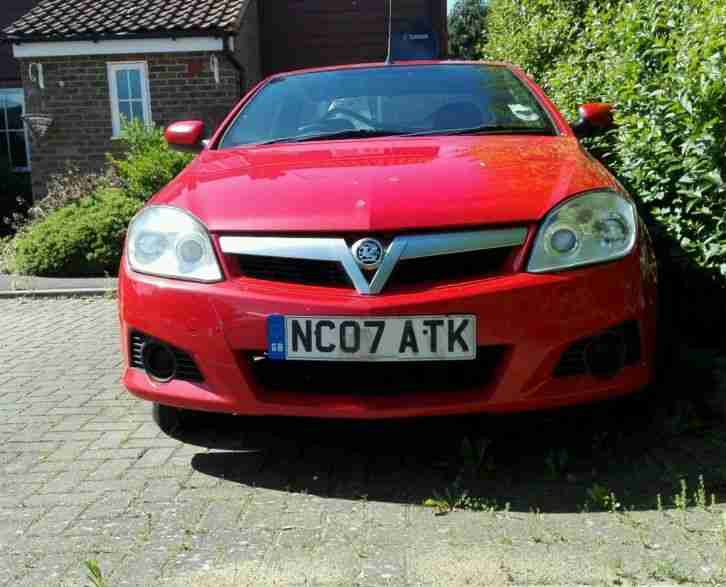 07plate Vauxhall Tigra 1.4i convertible CONDITION HPI CLEAR LADY OWNER