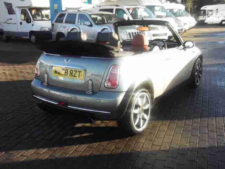 08/08 Mini 1.6 CVT Cooper BROWN LEATHER A/C ALLOYS RARE AUTOMATIC