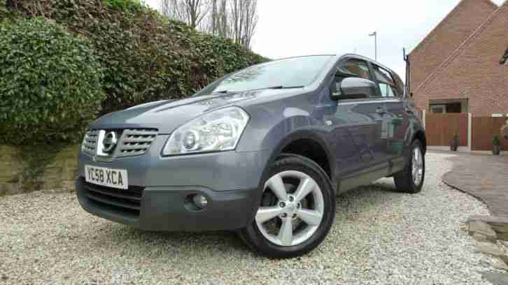 08 58REG NISSAN QASHQAI ACENTA 2.0DCI 4WD AWD 4X4 1 PRIVATE OWNER FROM NEW