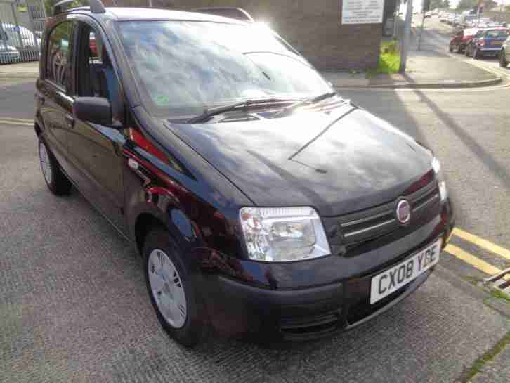 08 FIAT PANDA 1.3 DIESEL MULTIJET DYNAMIC 5DR IN BLACK WITH FULL SERVICE HISTORY