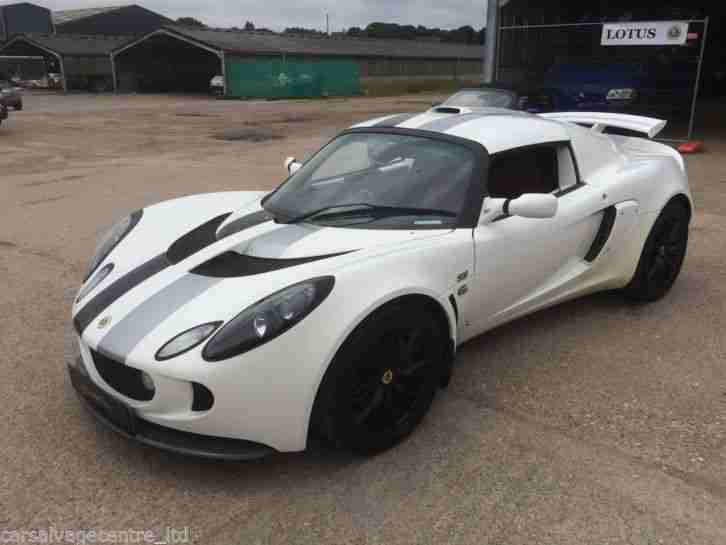 08 LOTUS EXIGE S TOURING, ASPEN WHITE, HPI CLEAR, FSH **ULTRA LOW 11,800miles**