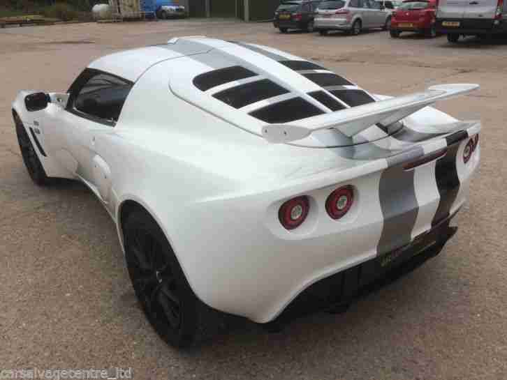 08 LOTUS EXIGE S TOURING, ASPEN WHITE, HPI CLEAR, FSH **ULTRA LOW 11,800miles**