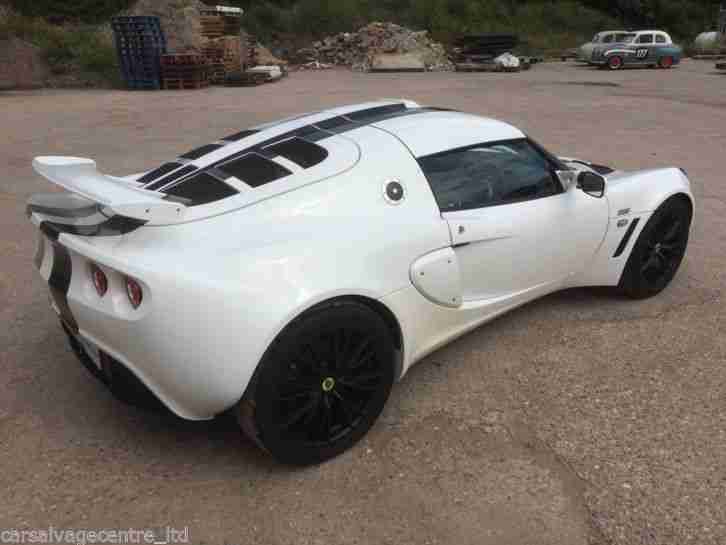 08 LOTUS EXIGE S TOURING, ASPEN WHITE, HPI CLEAR, FSH **ULTRA LOW 11,800miles**