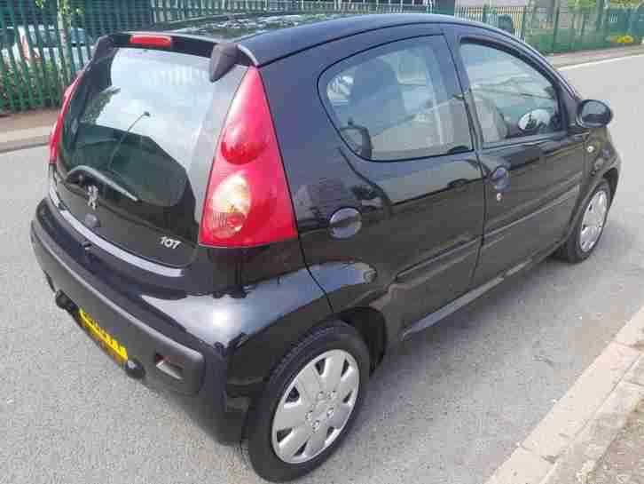 08 PEUGEOT 107 5 DOOR 5 SPEED MANUAL SERVICE HISTORY