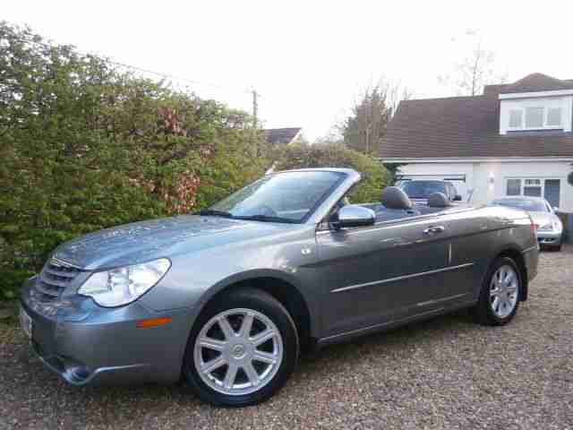 0808 CHRYSLER SEBRING 2.0 CRDi 40K. POWER ROOF CONVERTABLE TURBO DIESEL 6 SPEED,