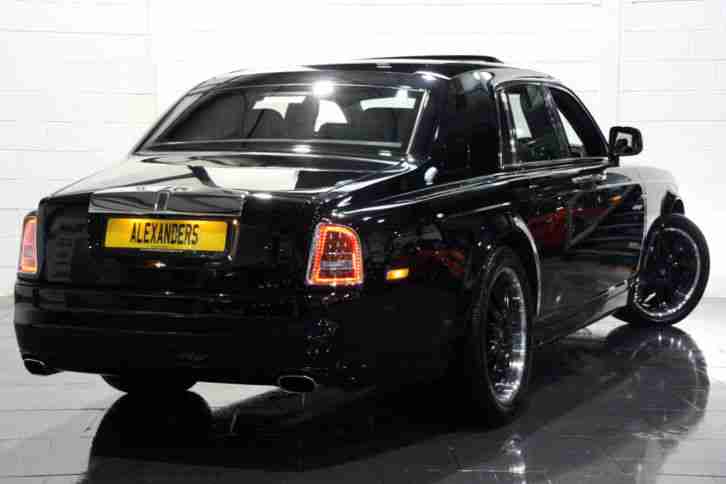 09 09 ROLLS ROYCE PHANTOM 6.7 V12 AUTO SALOON BLACK PETROL